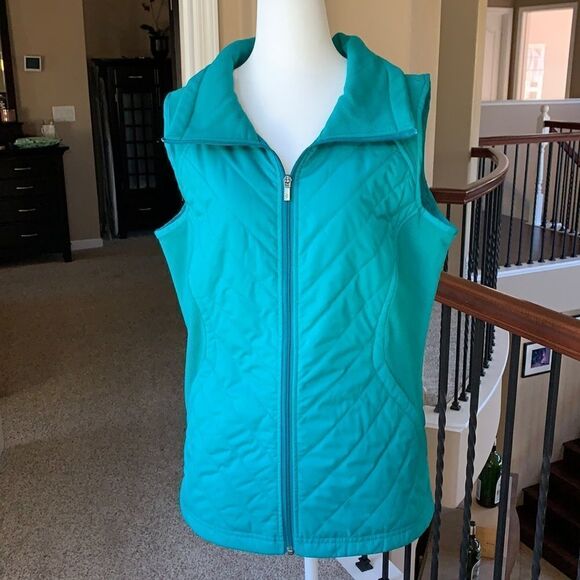 Columbia Quilted/Fleece Vest Size L - Picture 1 of 12